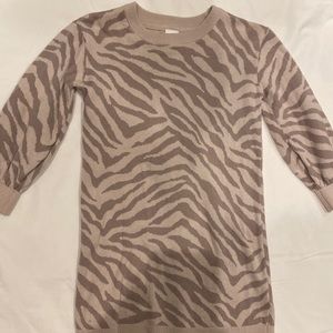 Baby GAP Zebra styled print toddlers dress